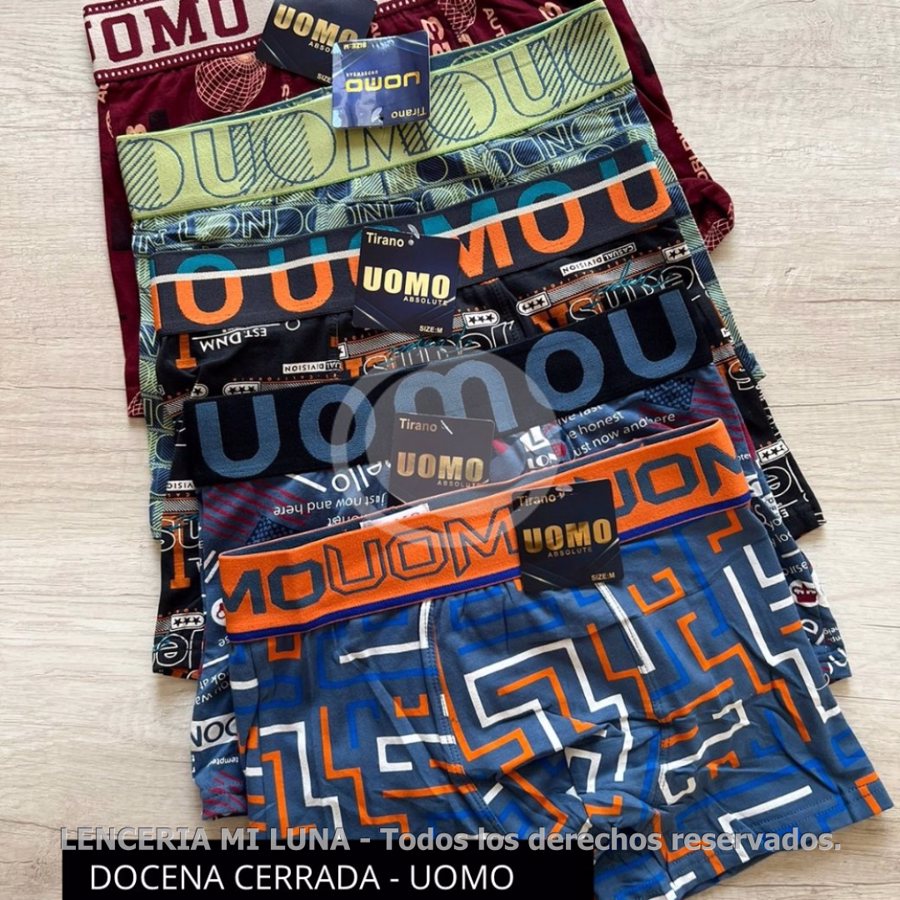 UOMO DOCENA CERRADA BOXER ESTAMPADO