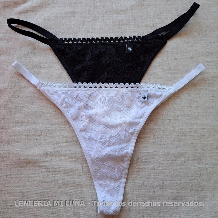 DOLCISIMA BOMBACHA COLA LESS DE ENCAJE REGULABLE DOLCISIMA.