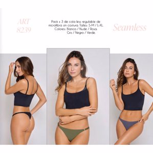 KAURY Pack x 3 Less Reg de Microf