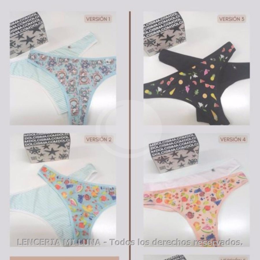 DOLCISIMA 90401B - COLALESS MICROFIBRA ESTMPADA PACK X2