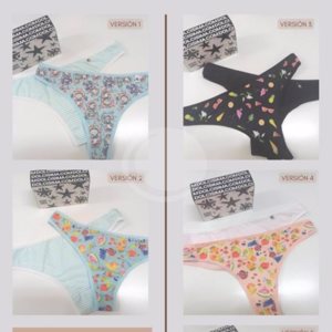 DOLCISIMA 90401B - COLALESS MICROFIBRA ESTMPADA PACK X2