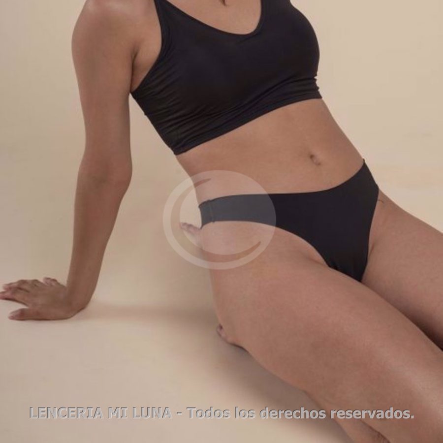 DOLCISIMA 91201B - COLALESS MICROFIBRA SEGUNDA PIEL AL CORTE