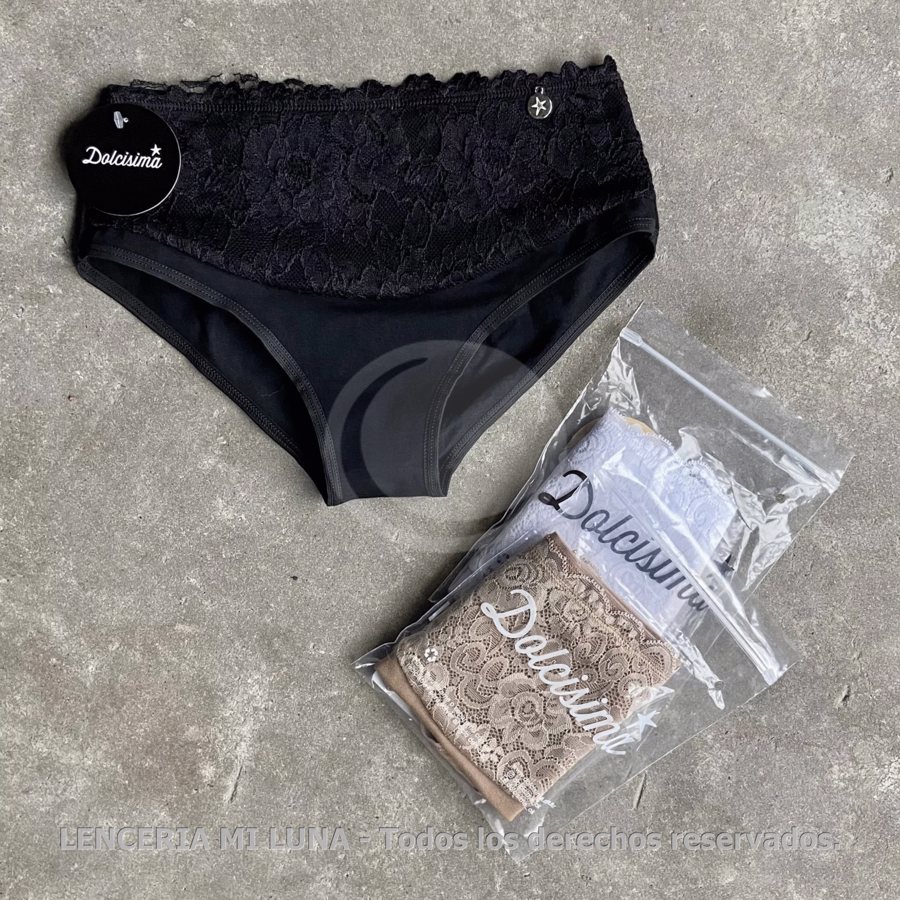 DOLCISIMA Bombacha alta CHIARA alg lyc y puntilla