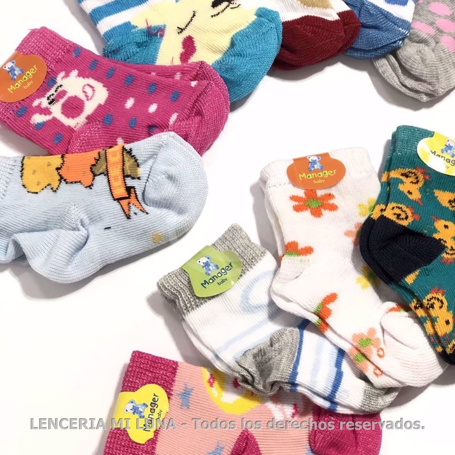 MANAGER SOQUETE DE BEBE ESTAMPADOS