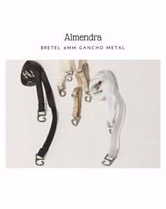 Almendra Bretel Metal Fino