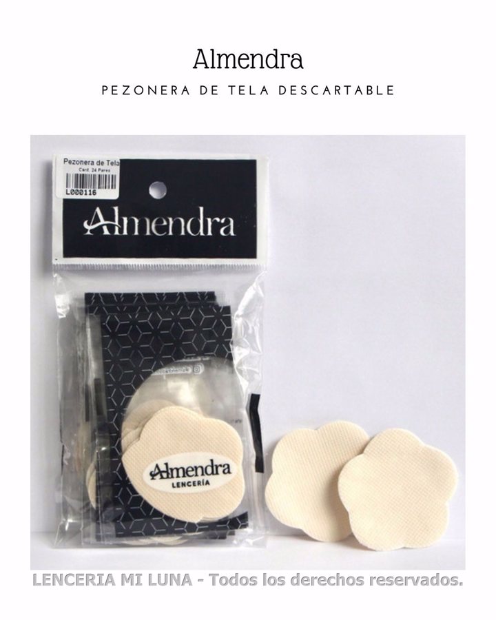 Almendra Pezonera de Tela