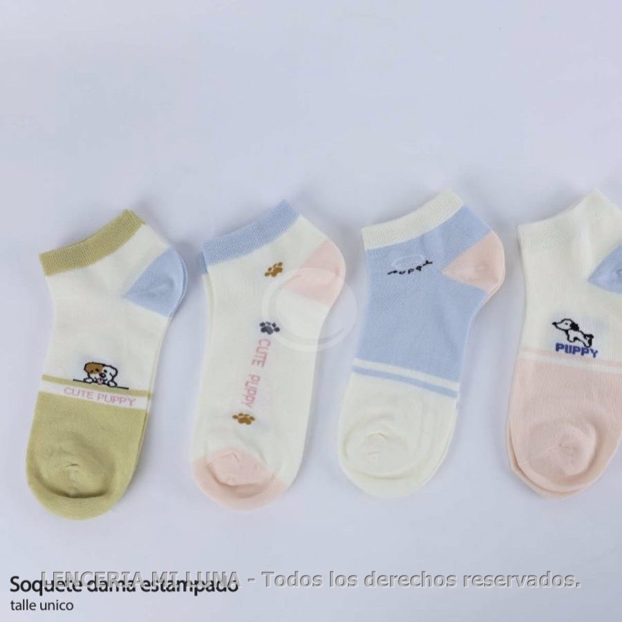 MAXIMA DOCENA SOQUETE DAMA