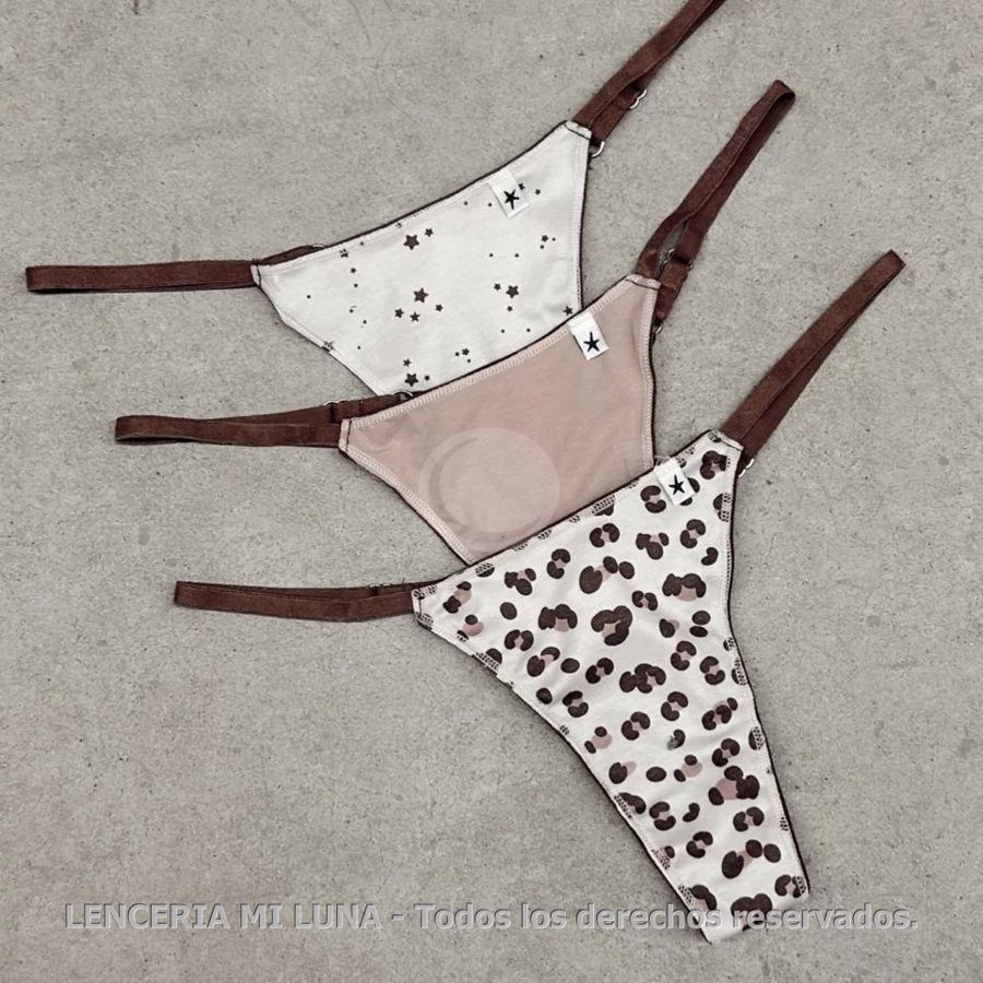 DOLCISIMA Pack x3 Less c/regulacion filomena alg/lyc liso y estampadas