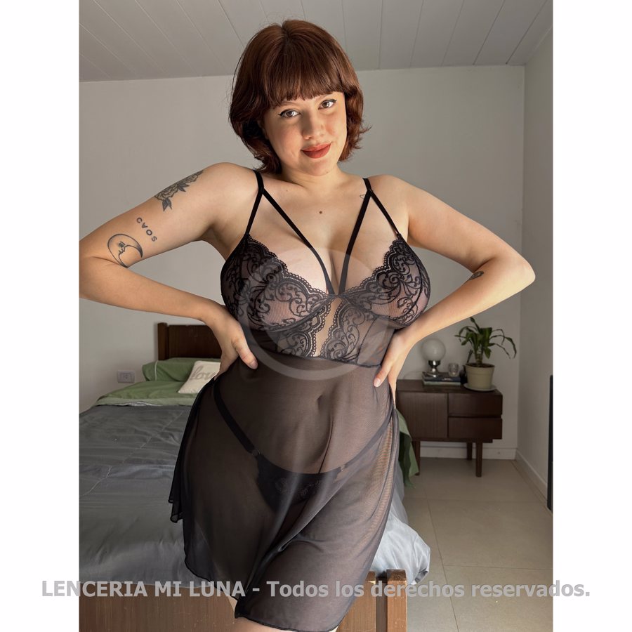 MALAMENTE Baby doll PARIS - no incluye less