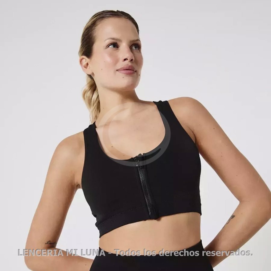 MI LUNA Top con cierre