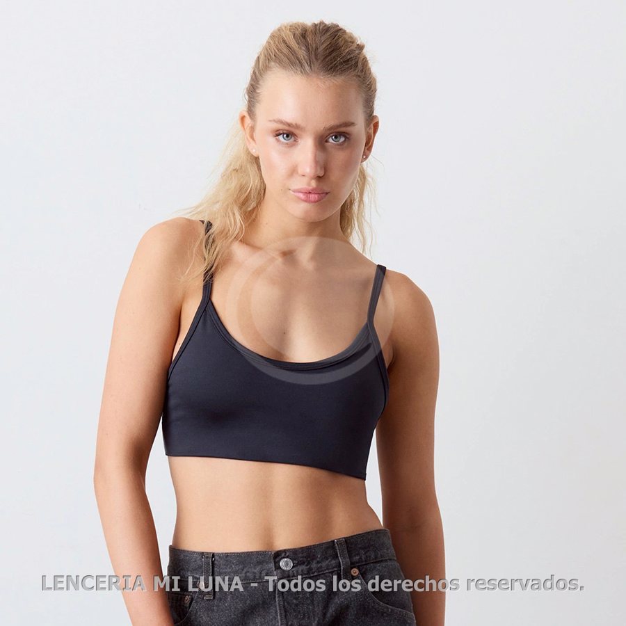 MI LUNA Top microfibra